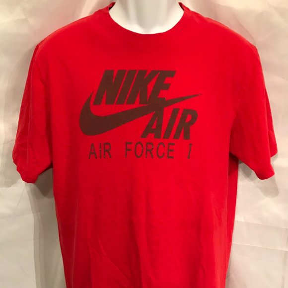 Nike | Shirts | Nike Air Force Athletic Sport Tee Shirt | Poshmark